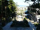 伊奈波神社境内から見た岐阜の市街地