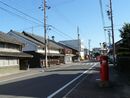 神戸町の歴史的町家建築が軒を連なる町並み
