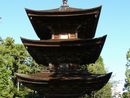 日吉神社（上宮）三重塔全景