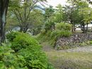 神岡城石垣と空堀