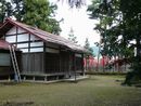 増島城本丸櫓台跡に鎮座している増島天満神社