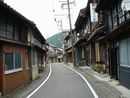 下呂市飛騨金山町の昭和の歴史が感じられる町並みを写した画像