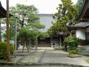 浄福寺参道石畳から見た境内の様子