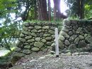 萩原諏訪城櫓台の石垣を撮影した画像
