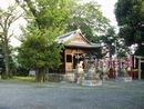 八幡神社社殿を左斜め正面から撮影した画像