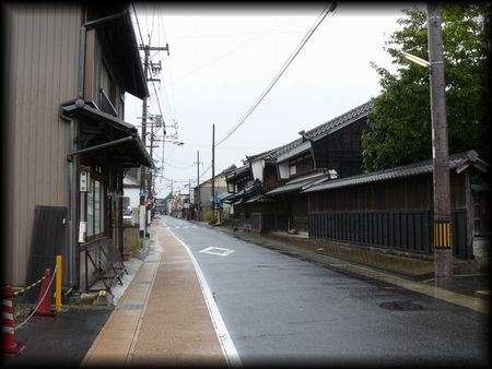 太田宿の歴史が感じられる町並み