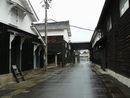太田宿の老舗酒造の酒蔵が構成している町並み