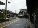 太田宿の桝形が残されている町並み