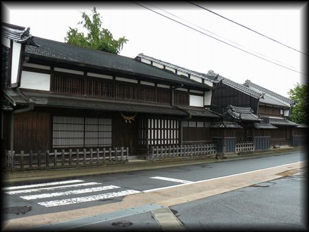 太田宿脇本陣（林家住宅）主屋を左斜め正面から撮影した画像