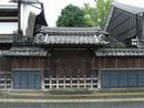 太田宿脇本陣（林家住宅）の屋敷正面に設けられた表門