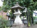 御井神社境内に建立されている石燈籠