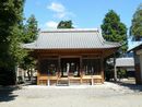 八幡神社拝殿正面を写した写真