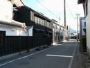 関ヶ原町のノスタルジックな町並みを写した写真