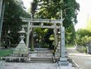 島津義弘陣跡に鎮座している神明神社