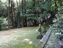 宇喜多秀家陣跡を天満神社社殿から見下ろした景観