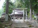 荏名神社参道石畳みと石段と石鳥居と歴史が感じられる境内の様子