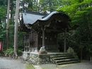 日枝神社の末社である天満神社の特徴的な社殿