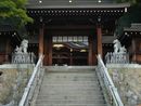 桜山八幡宮石垣と石段を撮影した画像
