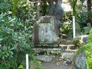 垂井の泉にある大欅の根元に建立されている石碑