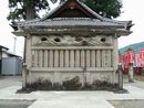 熊野神社拝殿の正面に設けられた目隠門